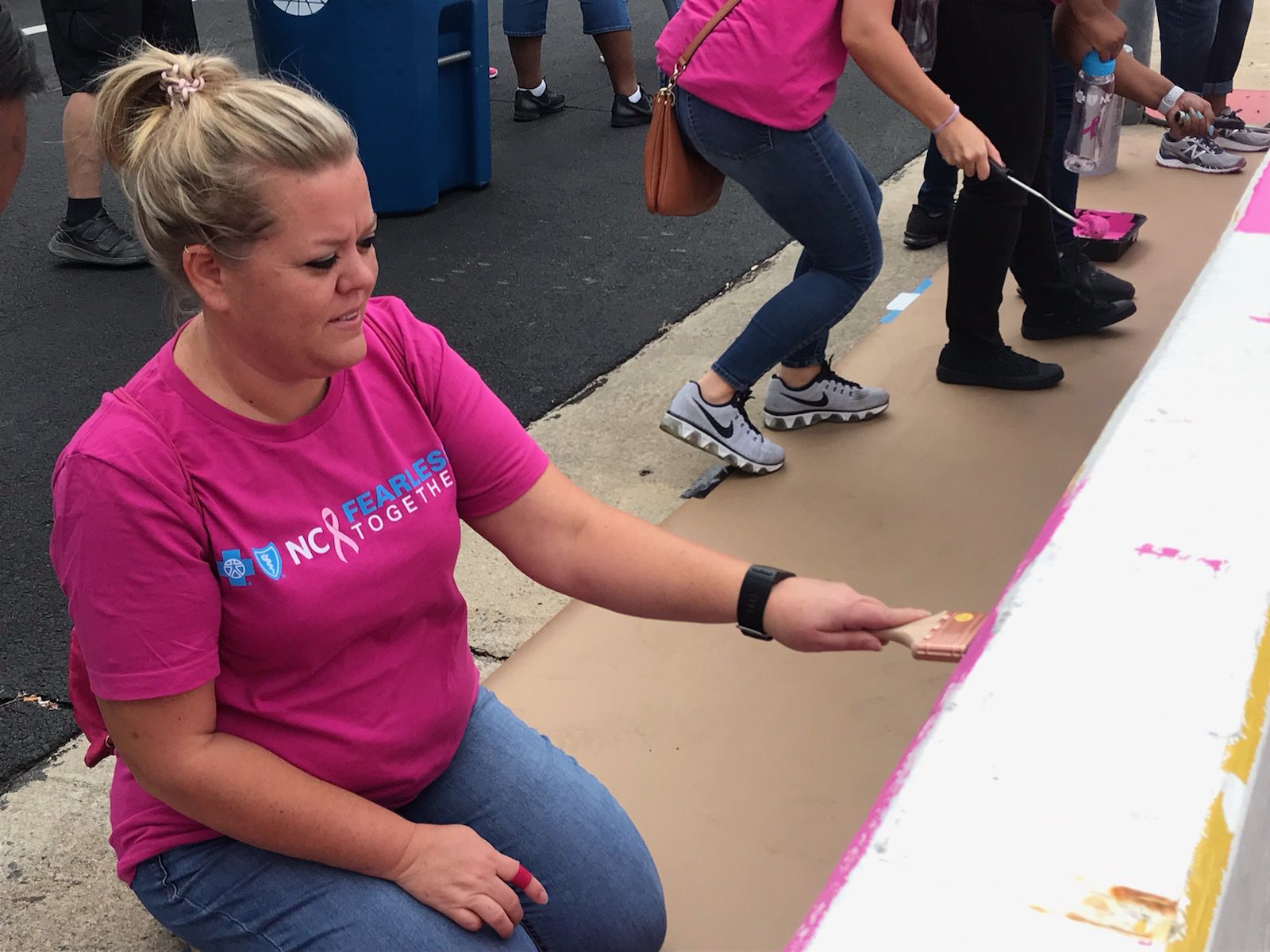 Paint Pit Wall Pink